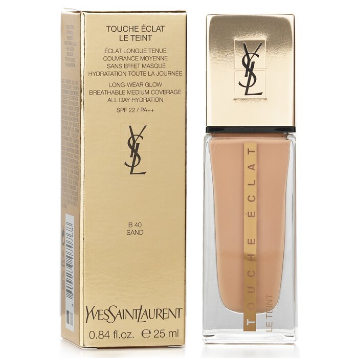 Yves Saint Laurent Touche Eclat Le Teint Long Wear Glow Foundation SPF22 25ml/0.84ozProduct Thumbnail