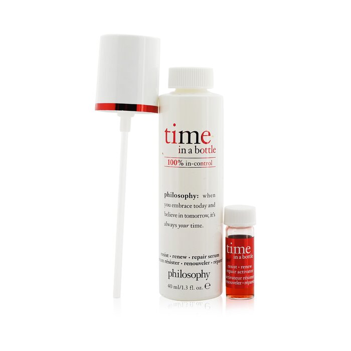 Philosophy Time In A Bottle 100% In-Control Resist, Renew, Repair Serum 2pcsProduct Thumbnail