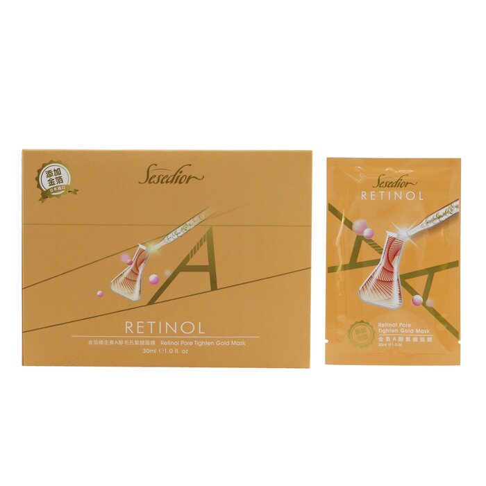 Sesedior Retinol Pore Tighten Gold Mask (Exp. Date 01/02/2023) 20x30ml/1ozProduct Thumbnail