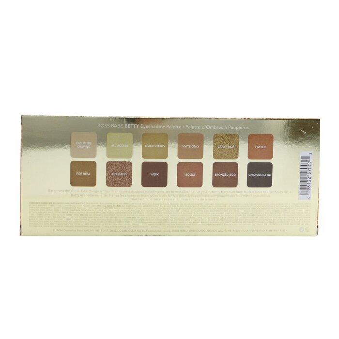 Buxom Boss Babe Betty Eyeshadow Palette (12x Eyeshadow) 12x1.1g/0.03ozProduct Thumbnail