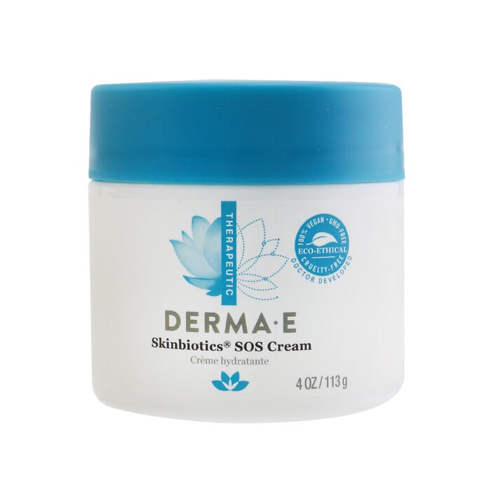 Derma E - Therapeutic Skinbiotics SOS Cream 113g/4oz - Moisturizers ...