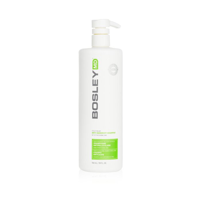 Bosley Scalp Relief Anti-Dandruff Shampoo with Pyrithione Zinc שמפו נגד קשקשים 740ml/25ozProduct Thumbnail