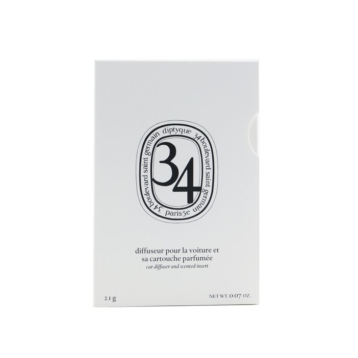 Diptyque Car Diffuser - 34 Boulevard Saint Germain 2.1g/0.07ozProduct Thumbnail