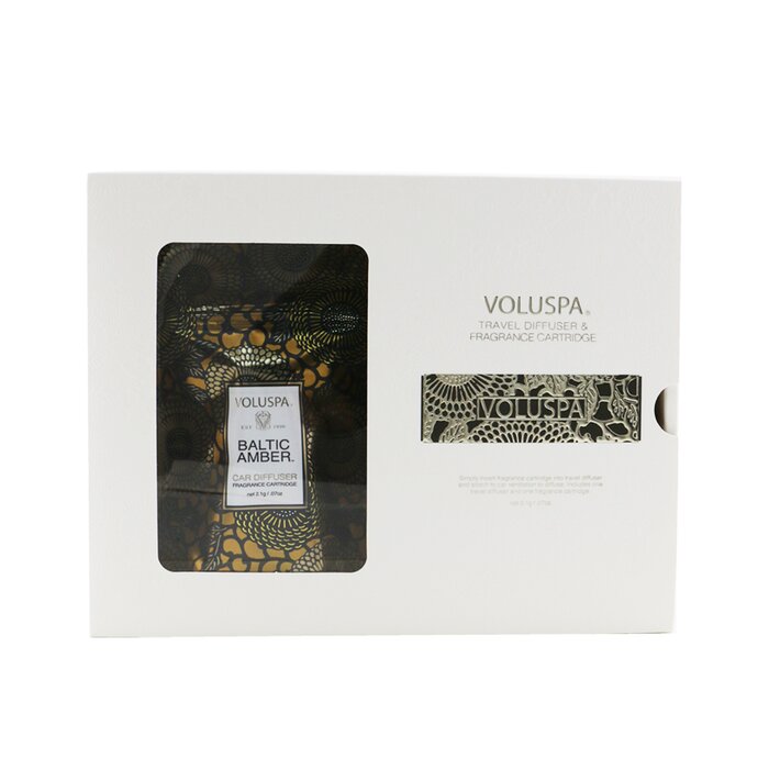 Voluspa Car Diffuser - Baltic Amber 2.1g/0.7ozProduct Thumbnail