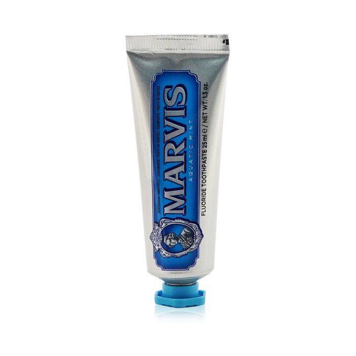 Marvis Aquatic Mint Зубная Паста (Дорожный Размер) (Коробка Слегка Повреждена) 25ml/1.29ozProduct Thumbnail