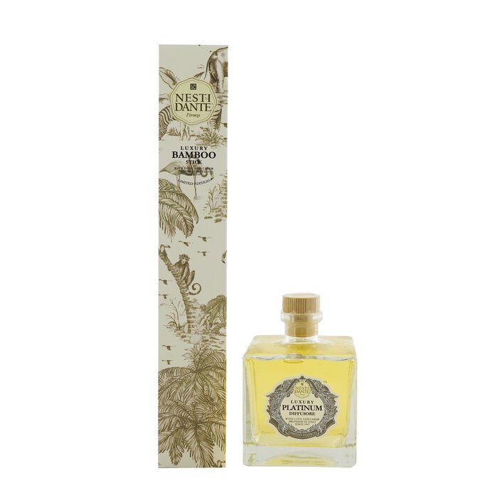 Nesti Dante Luxury Platinum Diffuser 500ml With Bamboo Sticks