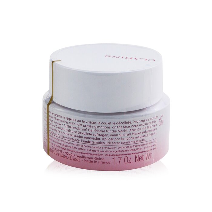 Clarins White Plus Pure Translucency Brightening Revive Night Mask-Gel 50ml/1.7ozProduct Thumbnail