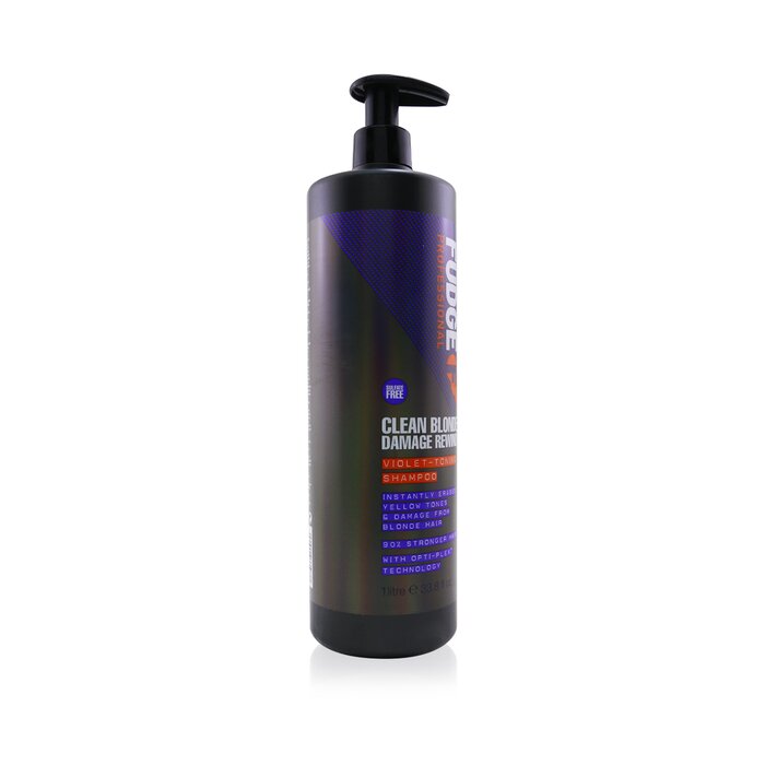 Fudge Clean Blonde Damage Rewind Violet-Toning Shampoo 1000ml/33.8ozProduct Thumbnail