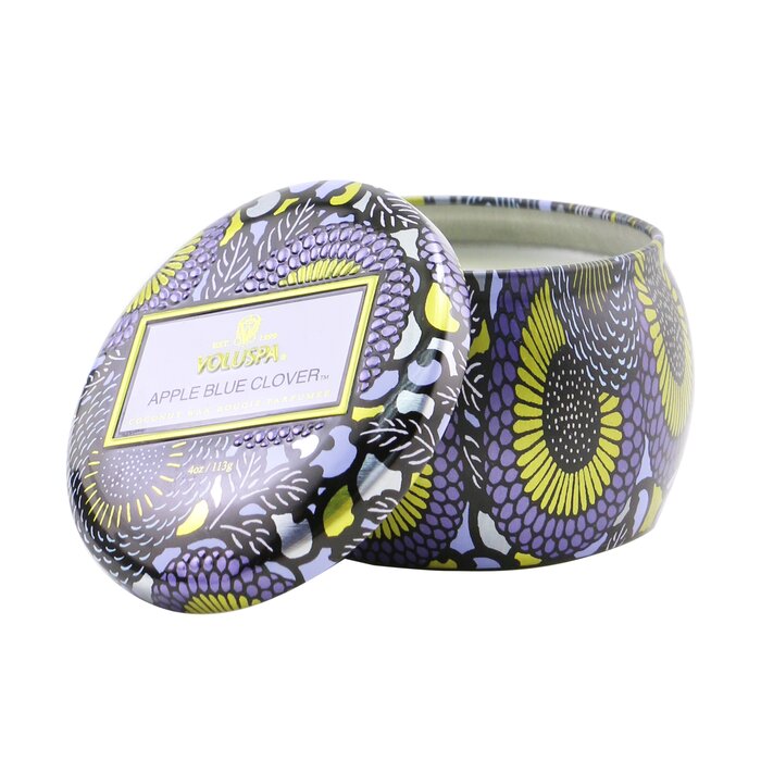 Voluspa Mini Tin Candle - Apple Blue Clover 113g/4ozProduct Thumbnail
