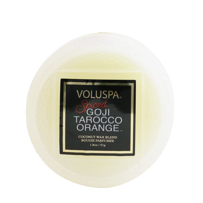 Voluspa Macaron Vela - Spiced Goji Tarocco Orange  51g/1.8ozProduct Thumbnail