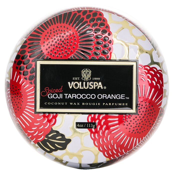Voluspa Mini Tin Candle - Spiced Goji Tarocco Orange 113g/4ozProduct Thumbnail