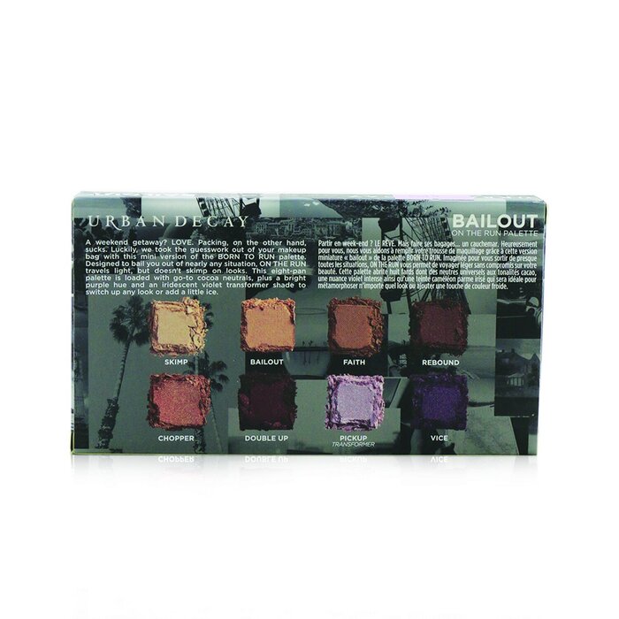 Urban Decay On The Run Paleta de Sombras de Ojos (8x Sombras de Ojos) 8x0.8g/0.02ozProduct Thumbnail
