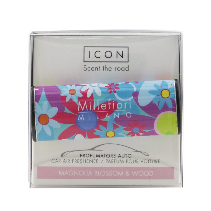 Millefiori Icon Cuori & Fiori Car Air Freshener - Magnolia Blossom & Wood 1pcProduct Thumbnail