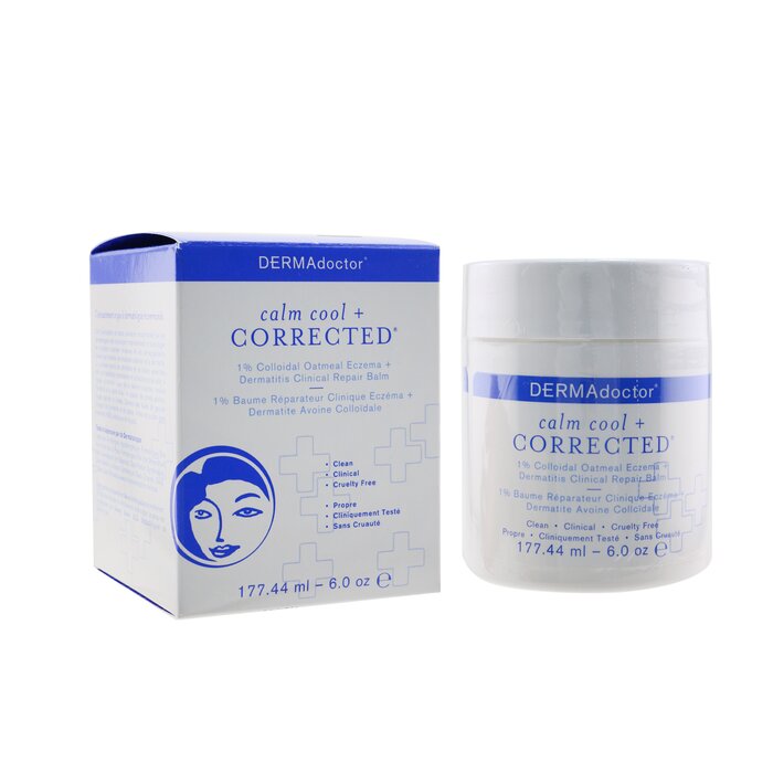 DERMAdoctor Calm Cool + Corrected 1% Colloidal Oatmeal Eczema + Dermatitis Clinical Repair Balm 177.44ml/6ozProduct Thumbnail