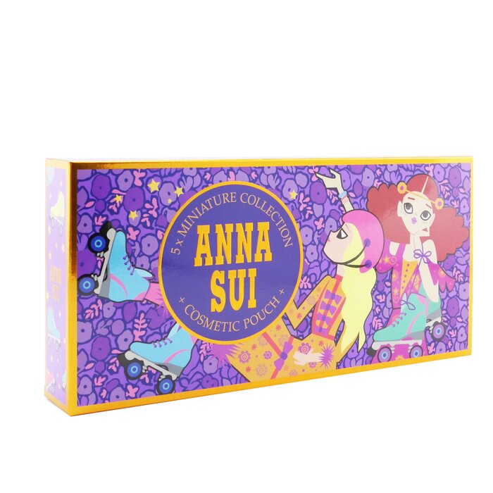 Anna Sui Miniature Coffret: Fantasia EDT 5ml + Fantasia Mermaid EDT 5ml + Sceret Wish EDT 5ml + 2x Sky EDT 5ml + Pouch  5pcs+PouchProduct Thumbnail