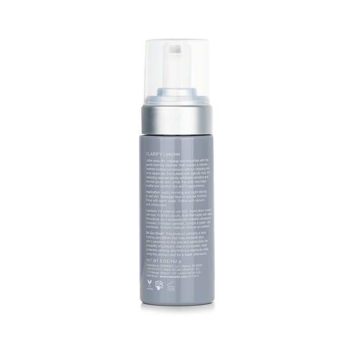 CosMedix Clarify Limpiador Espumoso de Ácido Salicílico (Producto Salón) 142g/5ozProduct Thumbnail