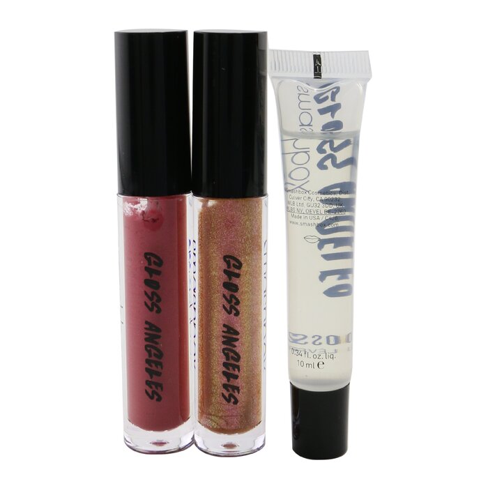 Smashbox Gloss Angeles Trio Set (3x Lip Gloss) (Box Slightly Damaged) 3x4ml/0.13ozProduct Thumbnail