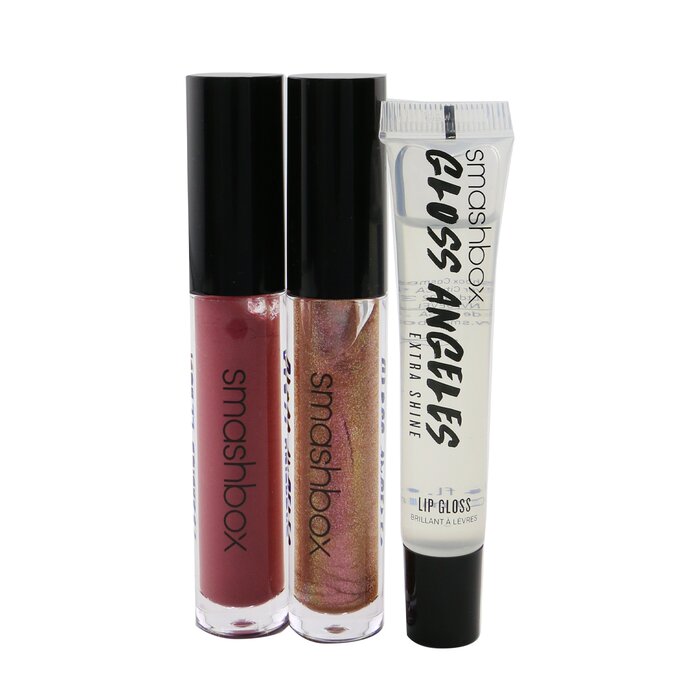 Smashbox Gloss Angeles Trio Set (3x Lip Gloss) (Box Slightly Damaged) 3x4ml/0.13ozProduct Thumbnail