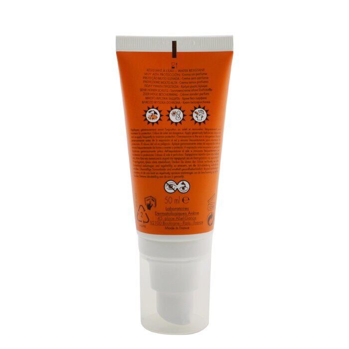 Avene Very High Protection Comfort Cream SPF 50 - For Dry Sensitive Skin (Fragrance Free) 50ml/1.7ozProduct Thumbnail