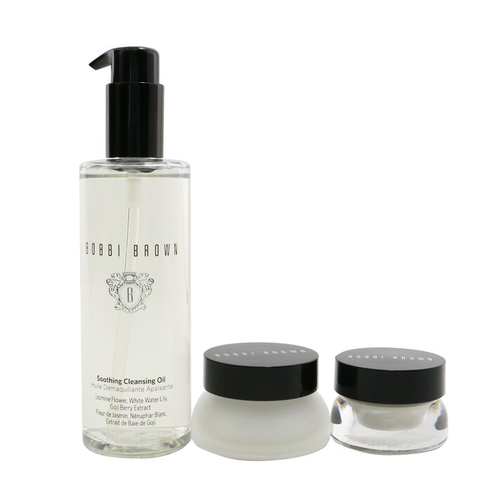 Bobbi Brown Skin Nourishing Extra Skincare Set: Cleansing Oil 200ml+ Extra Eye Repair Cream 15ml+ Extra Repair Moisture Cream 30ml 3pcsProduct Thumbnail