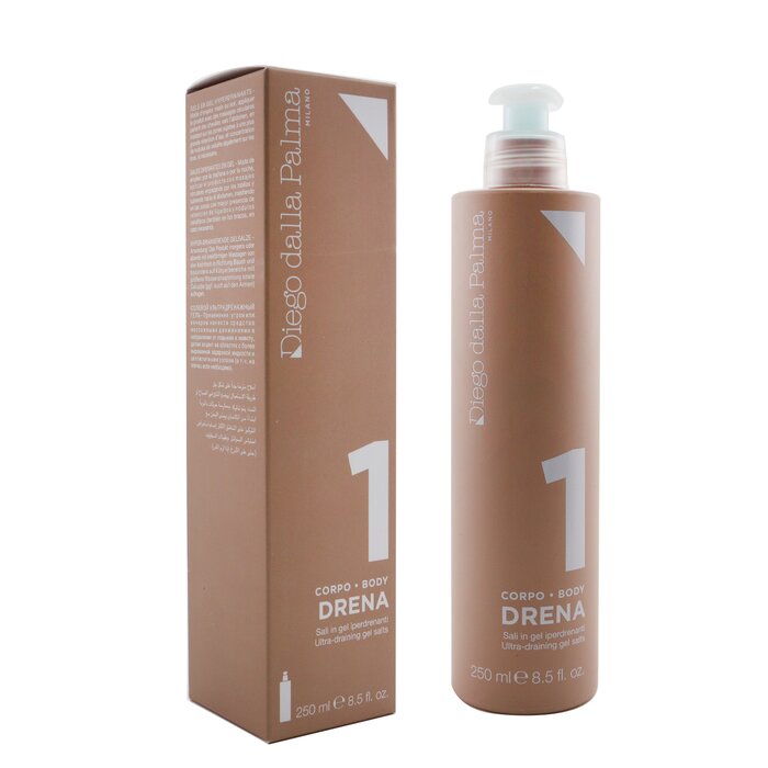 Diego Dalla Palma Milano 1. DRAINS - Ultra-Draining Gel Salts 250ml/8.5ozProduct Thumbnail
