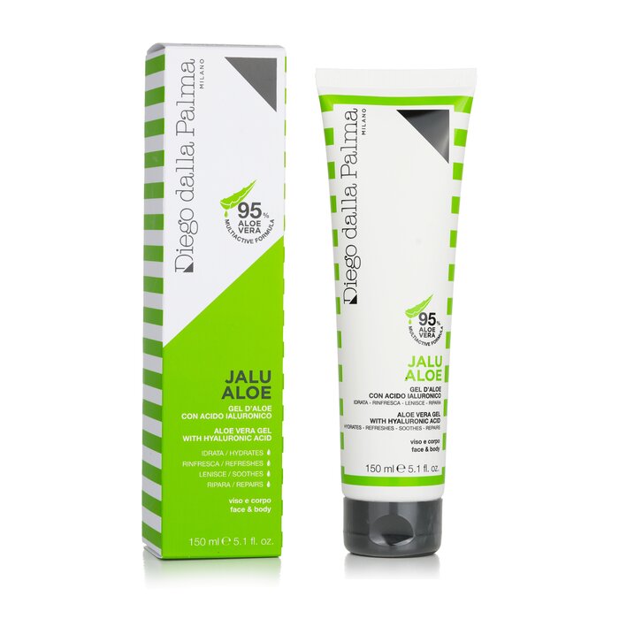 Diego Dalla Palma Milano Jalu Aloe - Aloe Vera Gel with Hyaluronic Acid - Face & Body 150ml/5.1ozProduct Thumbnail
