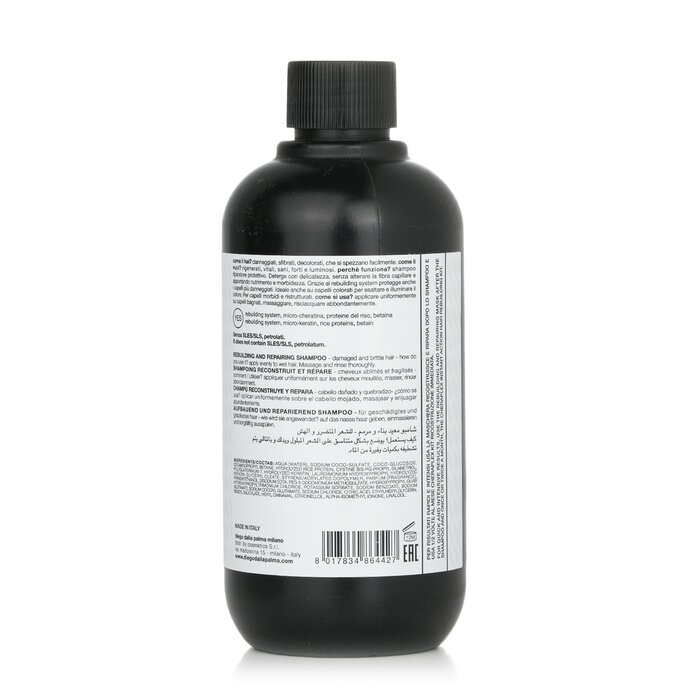 Diego Dalla Palma Milano Cheraplex Rebuilding And Repairing Shampoo (For Damaged & Brittle Hair) 250ml/8.5ozProduct Thumbnail