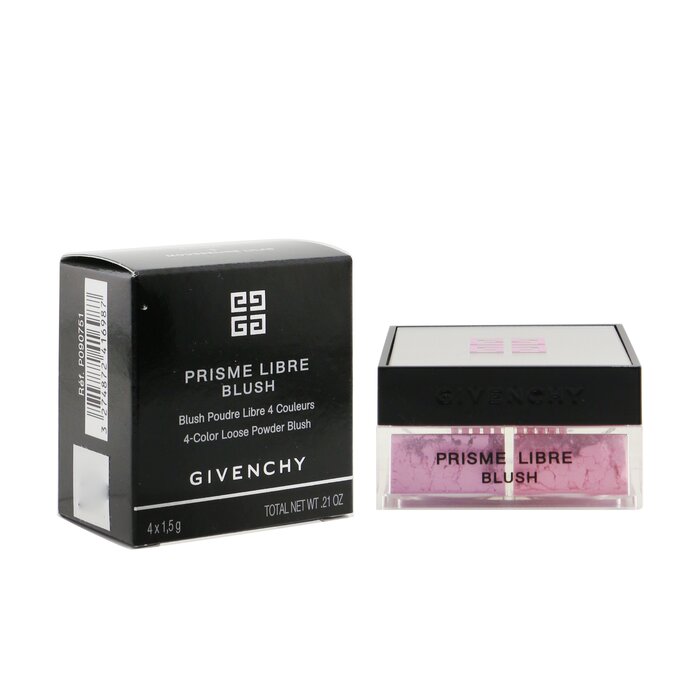 Givenchy - Prisme Libre Blush 4 Color Loose Powder Blush / -  Màu Má | Free Worldwide Shipping | Strawberrynet VN