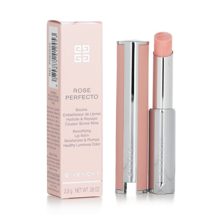 Givenchy Rose Perfecto Beautifying Lip Balm 002 Vital Glow (Transparent) Lip Color