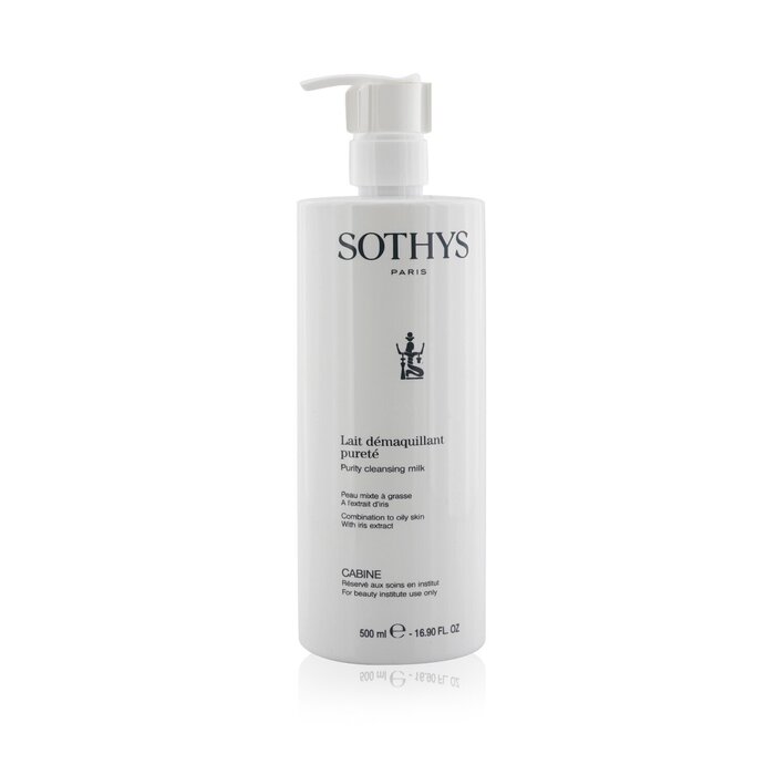Sothys Purity Cleansing Milk - For Combination to Oily Skin , With Iris Extract (Salon Size) 500ml/16.9ozProduct Thumbnail