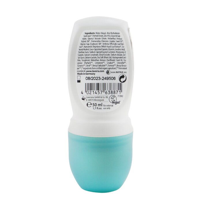 Lavera Basis Sensitiv Natural & Sensitive Deo Roll-On - Alcohol Free 50ml/1.7ozProduct Thumbnail