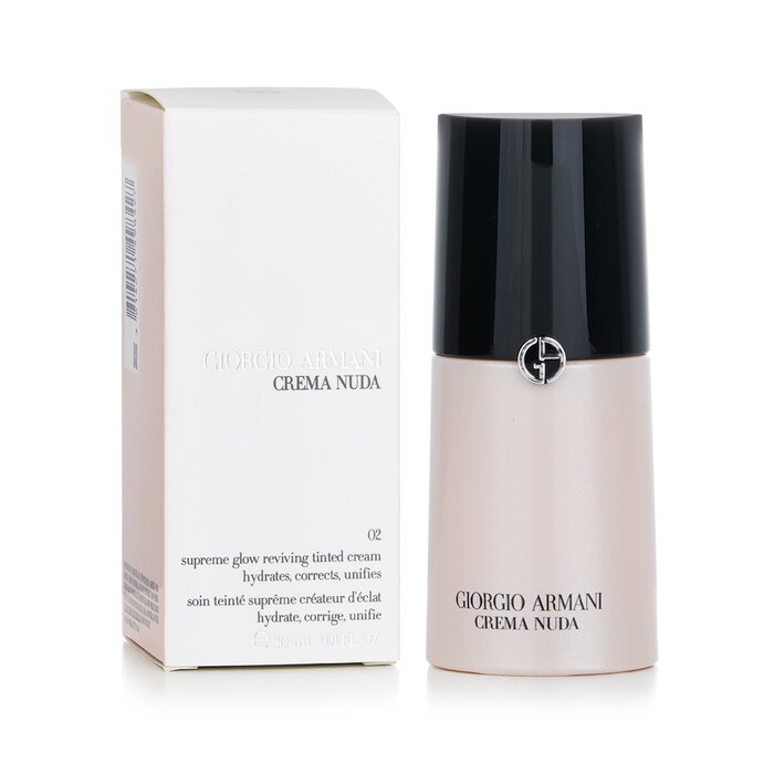 Giorgio Armani - Crema Nuda Supreme Glow Reviving Tinted Cream 30ml/1oz -  Tinted Moisturizer | Free Worldwide Shipping | Strawberrynet IDEN