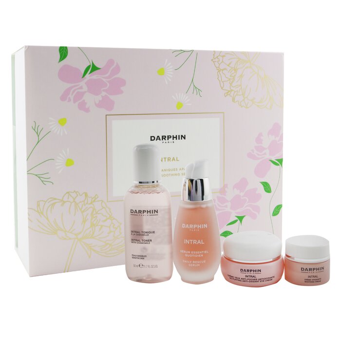 Darphin Set Intral Botanical Soothing Secrets: Suero 30ml + Crema de Ojos 15ml + Crema 5ml+ Tónico 50ml 4pcsProduct Thumbnail