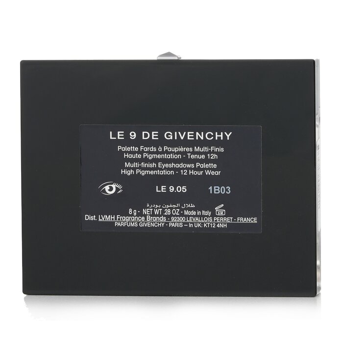 Givenchy Le 9 De Givenchy Multi Finish Eyeshadows Palette (9x Eyeshadow) 8g/0.28ozProduct Thumbnail