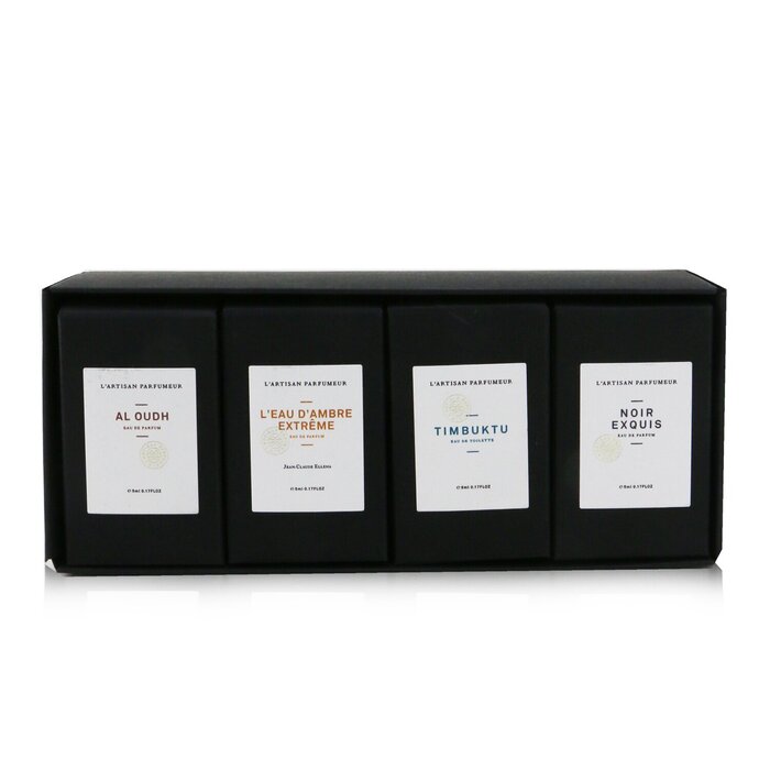 L'Artisan Parfumeur Collection D'Orient: Al Oudh EDP + L’Eau D’Ambre Extreme EDP + Timbuktu EDT + Noir Exquis EDP 4x5ml/0.17ozProduct Thumbnail