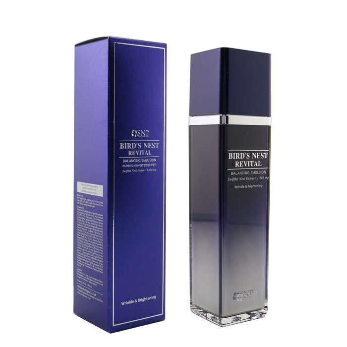 SNP Bird's Nest Revital Balancing Emulsion - Wrinkle & Brightening (Exp. Date: 03/2022) 130ml/4.39ozProduct Thumbnail
