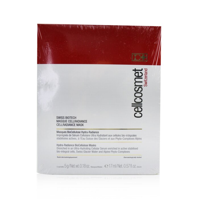 Cellcosmet & Cellmen 瑞妍  Cellcosmet Swiss Biotech CellRadiance面膜 (Exp. Date: 01/2022) 5 SachetsProduct Thumbnail