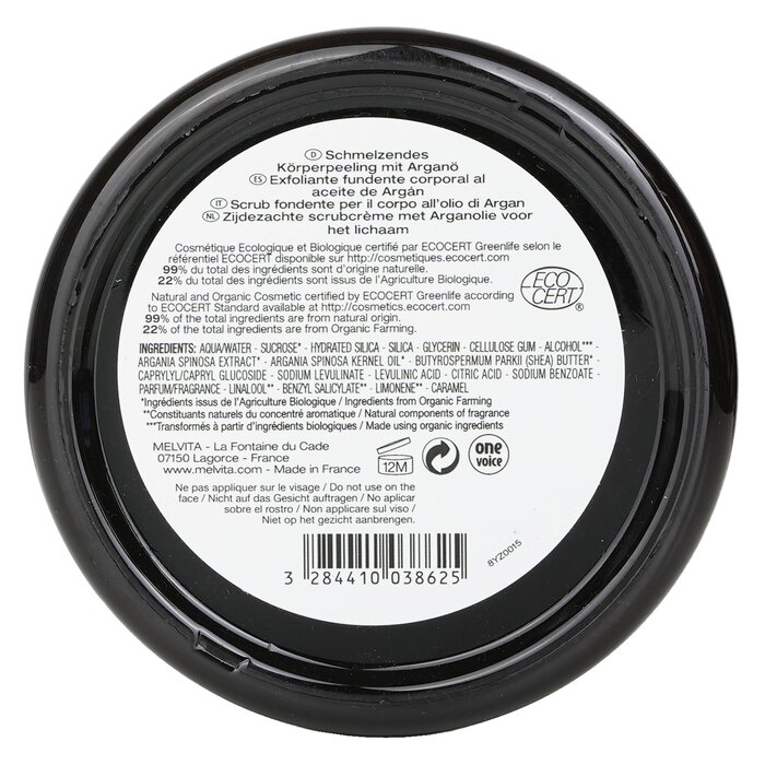 Melvita L'Argan Bio Melting Body Scrub With Argan Oil 150g/5ozProduct Thumbnail