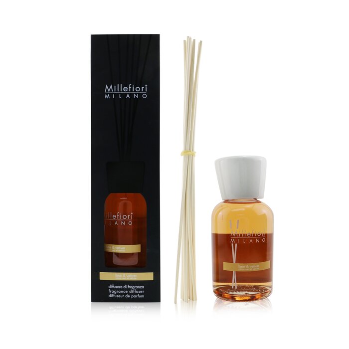 Millefiori Natural Fragrance Diffuser - Lime & Vetiver 500ml/16.9ozProduct Thumbnail