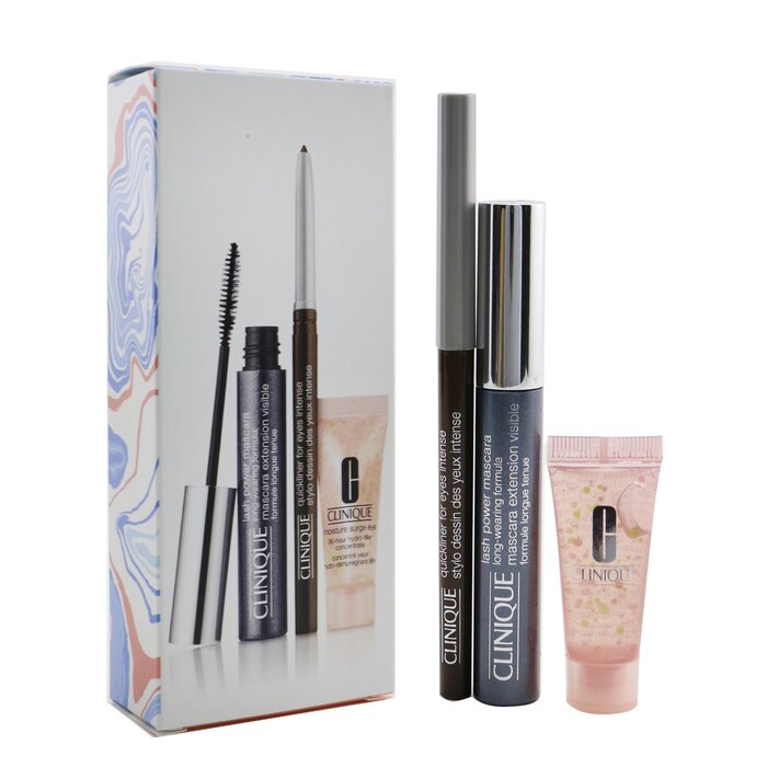 Clinique Lash Power Extension Visible Mascara Set (1x Mascara 6ml + Eye Concentrate 5ml + Eyeliner 0.14g) 3pcsProduct Thumbnail