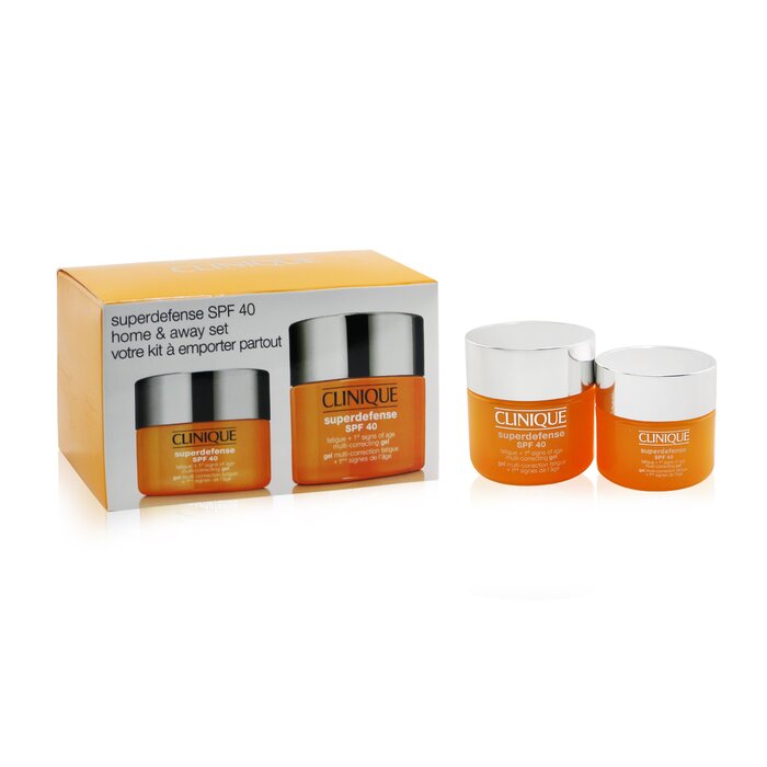 Clinique Superdefense SPF 40 Home & Away Set: Multi-Correcting Gel 50ml+ Multi-Correcting Gel 30ml 2pcsProduct Thumbnail