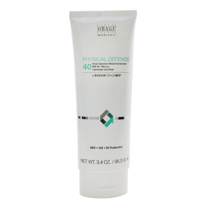 Obagi SUZANOBAGIMD Physical Defense Broad Spectrum Mineral Sunscreen SPF 40 PA++++ ( Lightweight & Sheer) 96.3g/3.4ozProduct Thumbnail