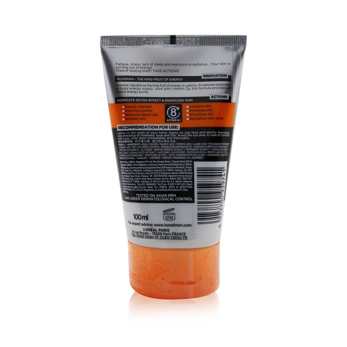 L'Oreal Hydra Energetic Multi-Action 8 Detox Foam 100ml/3.38ozProduct Thumbnail