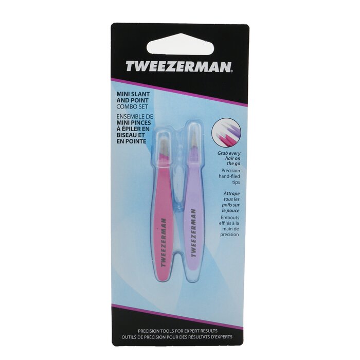 Tweezerman Mini Slant And Point Combo Set 2pcsProduct Thumbnail