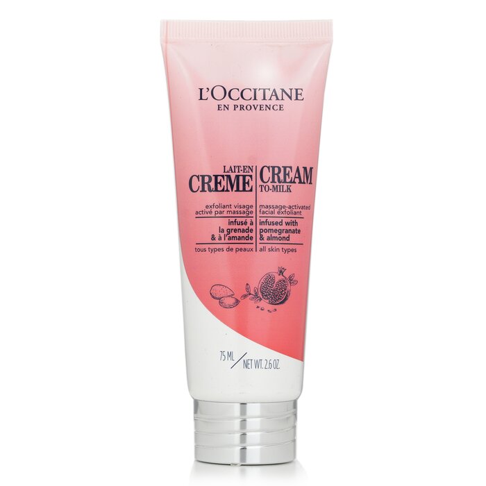 L'Occitane Cream To Milk Facial Exfoliant  75ml/2.5ozProduct Thumbnail