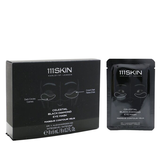 111skin Celestial Black Diamond Eye Mask 8x6ml/0.2ozProduct Thumbnail
