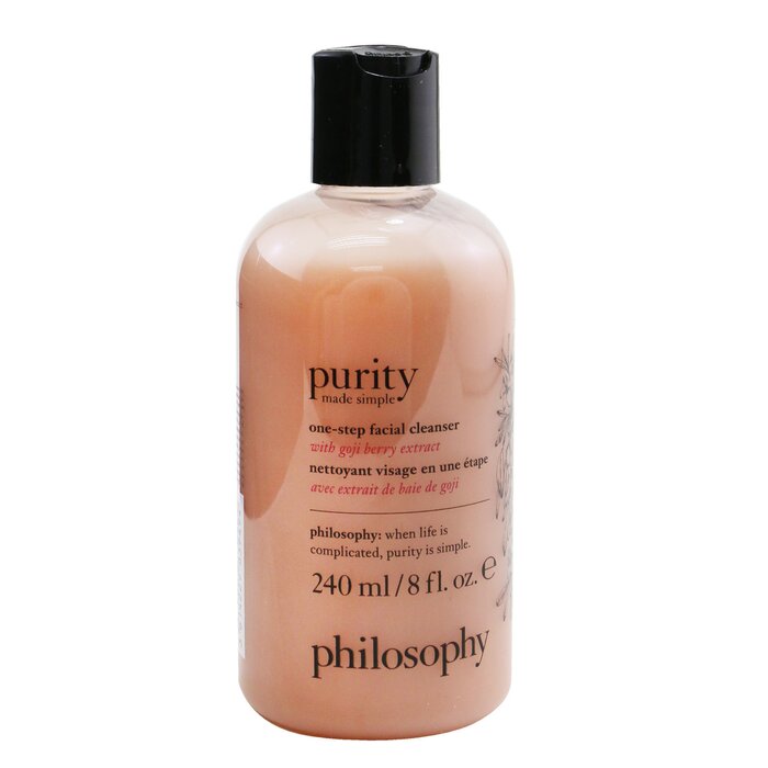 Philosophy Purity Made Simple - One Step Facial Cleanser With Goji Berry Extract  240ml/8ozProduct Thumbnail