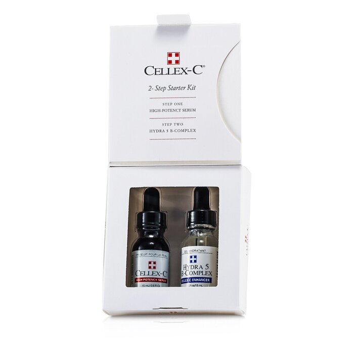 仙丽施  Cellex-C High Potency Serum 2 Step Starter Kit: High Potency Serum + Hydra 5 B-Complex (Exp. Date: 03/2022) 2x15ml/0.5ozProduct Thumbnail