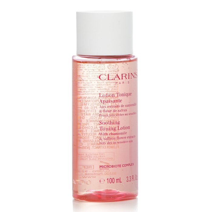 Clarins Soothing Toning Lotion with Chamomile & Saffron Flower Extracts - Very Dry or Sensitive Skin  100ml/3.3ozProduct Thumbnail