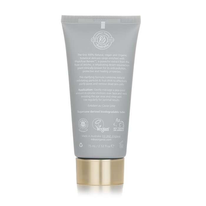 INIKA Organic Phytofuse Renew Caviar Lime Exfoliator 75ml/2.5ozProduct Thumbnail